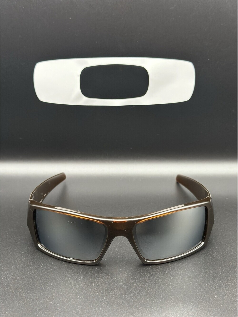 Oakley Gascan Polished Rootbeer/Black Iridium Polarized Lenses